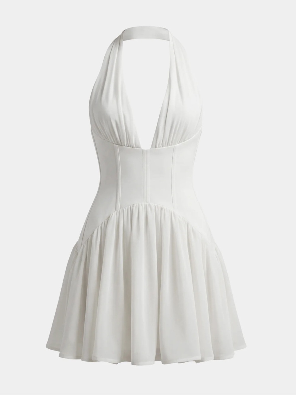 The Halter Corset Mini Dress | Heiress Beverly Hills